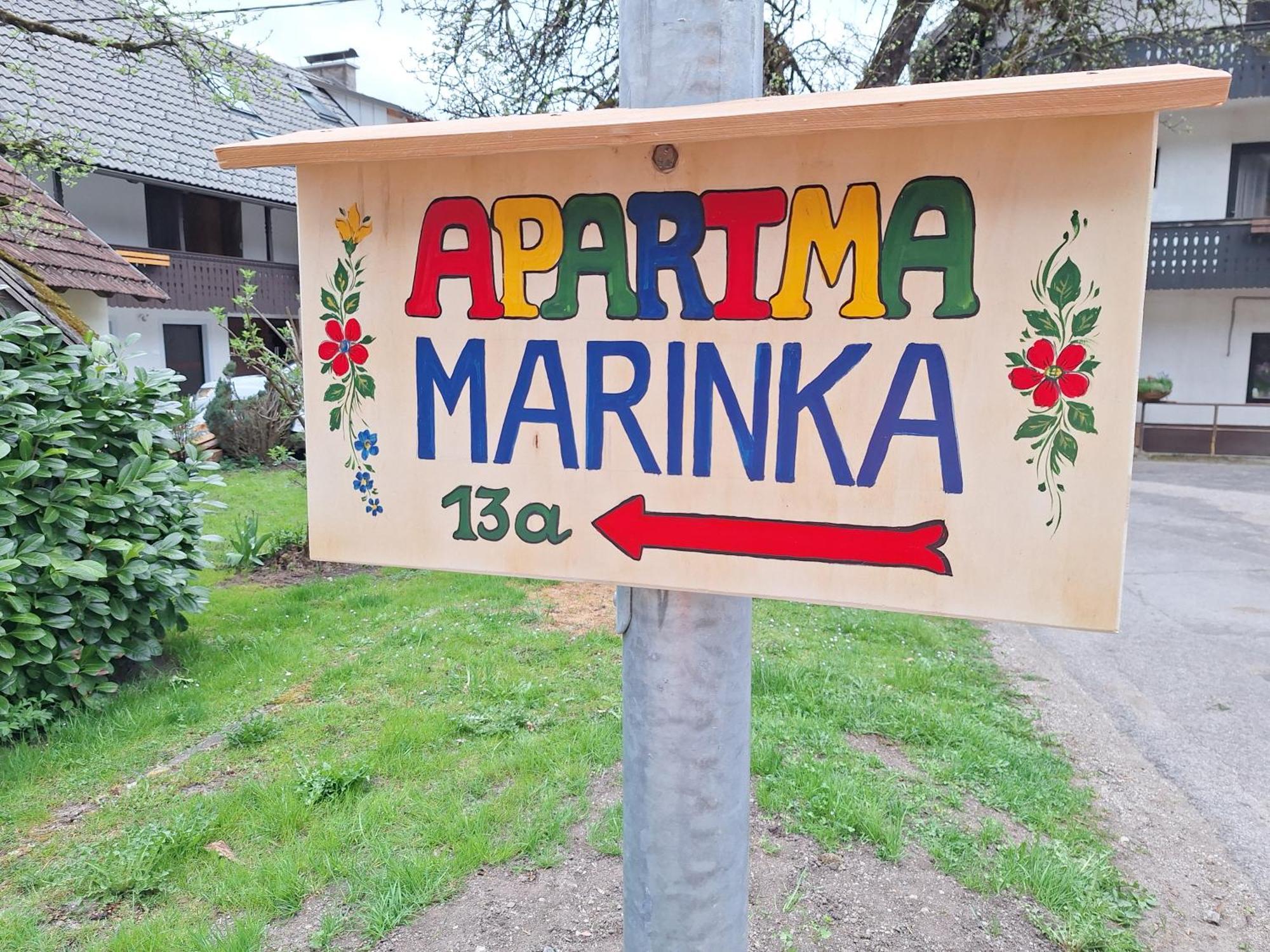 Apartmaji Marinka Hodnik ボーヒニ エクステリア 写真
